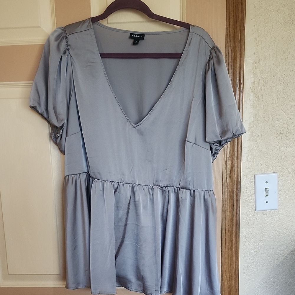 Torrid Satin Top